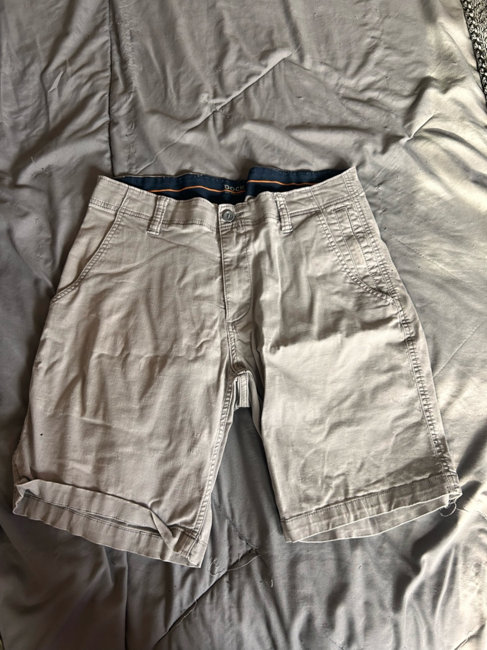 Dockers Men's Khaki Cargo Shorts - Light Beige